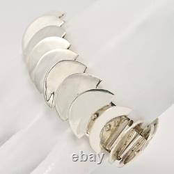 GEORG JENSEN Astrid Fog Style Vintage Original Sterling Silver Estate Bracelet