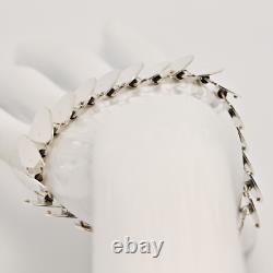 GEORG JENSEN Astrid Fog Style Vintage Original Sterling Silver Estate Bracelet