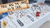 Garage Sale Sterling Silver Jewelry Haul Vintage Glass Wwii Items And More