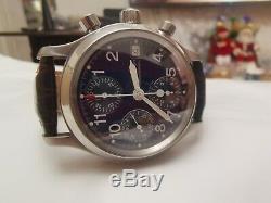 Hamilton Khaki Automatic Chronograph Watch 3830 Valjoux 7750