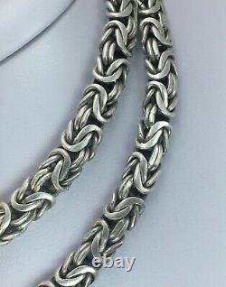 Huge Original Vintage Sterling Silver 875 Chain, Sterling Silver 875 Chain