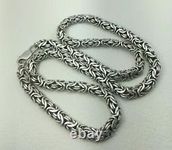 Huge Original Vintage Sterling Silver 875 Chain, Sterling Silver 875 Chain