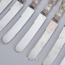 International Sterling Silver Cloeta 1904 Grape Vine Cutlery 9.75 Vintage