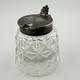 Jg & S Vintage 925 Sterling Silver Mustard Sauce Or Sugar Glass 2'' (110.7g)
