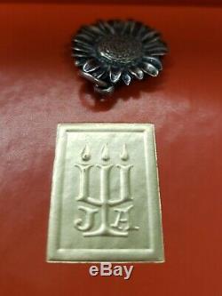 James Avery Vintage & Very Rare Retired Sterling Silver Sunflower charm