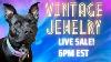 Live Vintage Jewelry Sale 6pm Est 3pm Pst Vintage Sterling Silver Costume