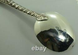 Massive Vintage Siam Sterling Silver Serving Spoon 12.5 154.6g