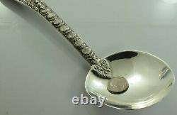 Massive Vintage Siam Sterling Silver Serving Spoon 12.5 154.6g