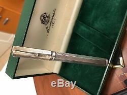 Montegrappa Sterling Silver Reminiscence Fountain Pen Vintage