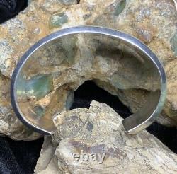 Native American Zuni Stewart & Maria Tucson Sterling Silver & MOP Bracelet