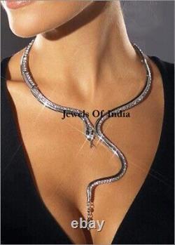 Necklace Natural Rosecut Diamond 925 Sterling Silver Necklace Jewelry