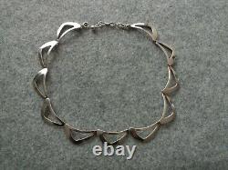Niels Eric From Nefrom Silver Vintage Necklace Denmark