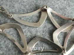 Niels Eric From Nefrom Silver Vintage Necklace Denmark