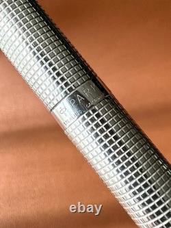 PARKER 75 Sterling Silver Fountain Pen Extra Fine Nib, Vintage Perfection
