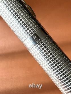 PARKER 75 Sterling Silver Fountain Pen Extra Fine Nib, Vintage Perfection