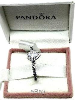 Pandora Silver Vintage Radiant Teardrop Ring