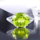 Peridot Oval Cut Gemstone With 925 Sterling Silver Ring For Men's #e336