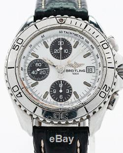 Pre-Owned Breitling Stainless Steel Chrono Shark Ref. A13051 for Restoration