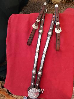 Price Reduced! Vintage Victor Sterling Silver Headstall and Breast-collar