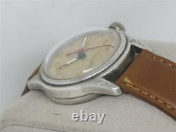 Rare Vintage 1940's Ww2 Era Rolex Tudor Oyster Sterling Silver 3478, Running