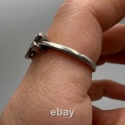 Rare Vintage Sterling Silver 925 Ring Women's Fashion Jewelry