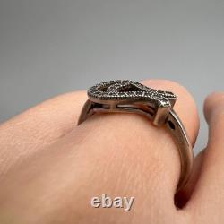 Rare Vintage Sterling Silver 925 Ring Women's Fashion Jewelry