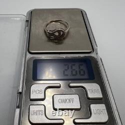 Rare Vintage Sterling Silver 925 Ring Women's Fashion Jewelry