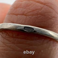 Rare Vintage Sterling Silver 925 Ring Women's Fashion Jewelry