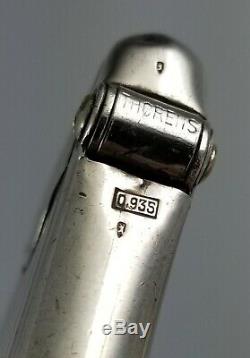 Rare Vintage Thorens 935 Sterling Silver Automatic Cigarette Lighter Works