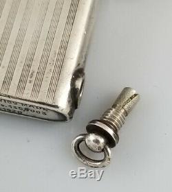 Rare Vintage Thorens 935 Sterling Silver Automatic Cigarette Lighter Works