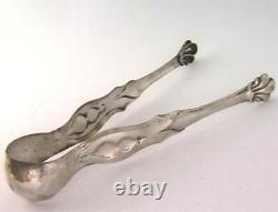 Royal Original Rare Vintage Sterling Silver 800 Sugar Tongs Germany 41.02 gr