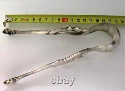 Royal Original Rare Vintage Sterling Silver 800 Sugar Tongs Germany 41.02 gr