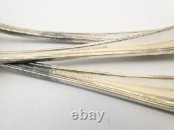 Set 3 Vintage Used Beckwith-Range Sterling Silver Salad Forks Flatware