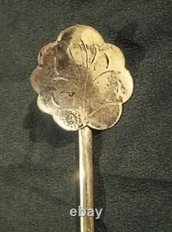 Set of 8 Vintage, Taxco Sterling Silver Stirring Spoons, Pre Eagle