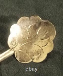 Set of 8 Vintage, Taxco Sterling Silver Stirring Spoons, Pre Eagle