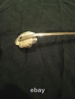 Set of 8 Vintage, Taxco Sterling Silver Stirring Spoons, Pre Eagle