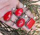 Shiny Red Coral Gemstone 925 Sterling Silver Plated Handmade Fancy Pendants Lot