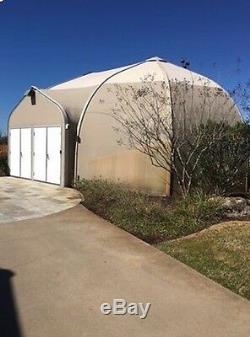 Sprung structure, fabric building, tent