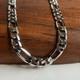 Sterling Silver 925 Heavy Figaro Link Chain 18 7mm 30g High Polish