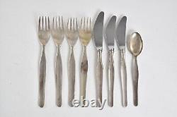 Sterling Silver Finland Vintage Partial Dinner Set (8 pieces) 71