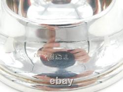 Sterling Silver Floral Handled Tea Strainer & Bowl Vintage 1966 Birmingham Sterling Silver Floral Handled Tea Strainer & Bowl Vintage 1966 Birmingham