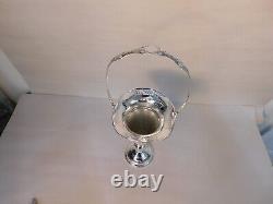 Sterling Silver Trumpet Flower Vase Vintage with Handle 14 HGS CO MINT