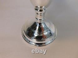 Sterling Silver Trumpet Flower Vase Vintage with Handle 14 HGS CO MINT