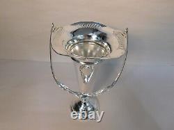 Sterling Silver Trumpet Flower Vase Vintage with Handle 14 HGS CO MINT