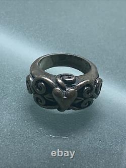 Sterling silver rings 925 vintage antique Size 6