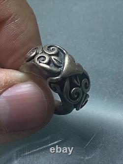 Sterling silver rings 925 vintage antique Size 6