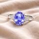 Tanzanite Wedding Ring Handmade Ring 925 Sterling Silver Ring Gifts For Her
