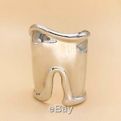 Tiffany Elsa Peretti Vintage Large Bone Cuff 1975