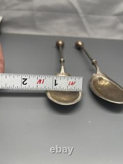 Tiffany & co sterling silver Spoons Vintage Patent 1863 Wight 42.7g
