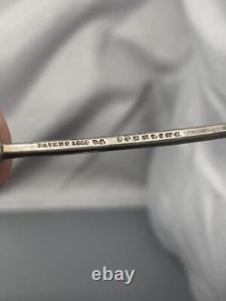 Tiffany & co sterling silver Spoons Vintage Patent 1863 Wight 42.7g